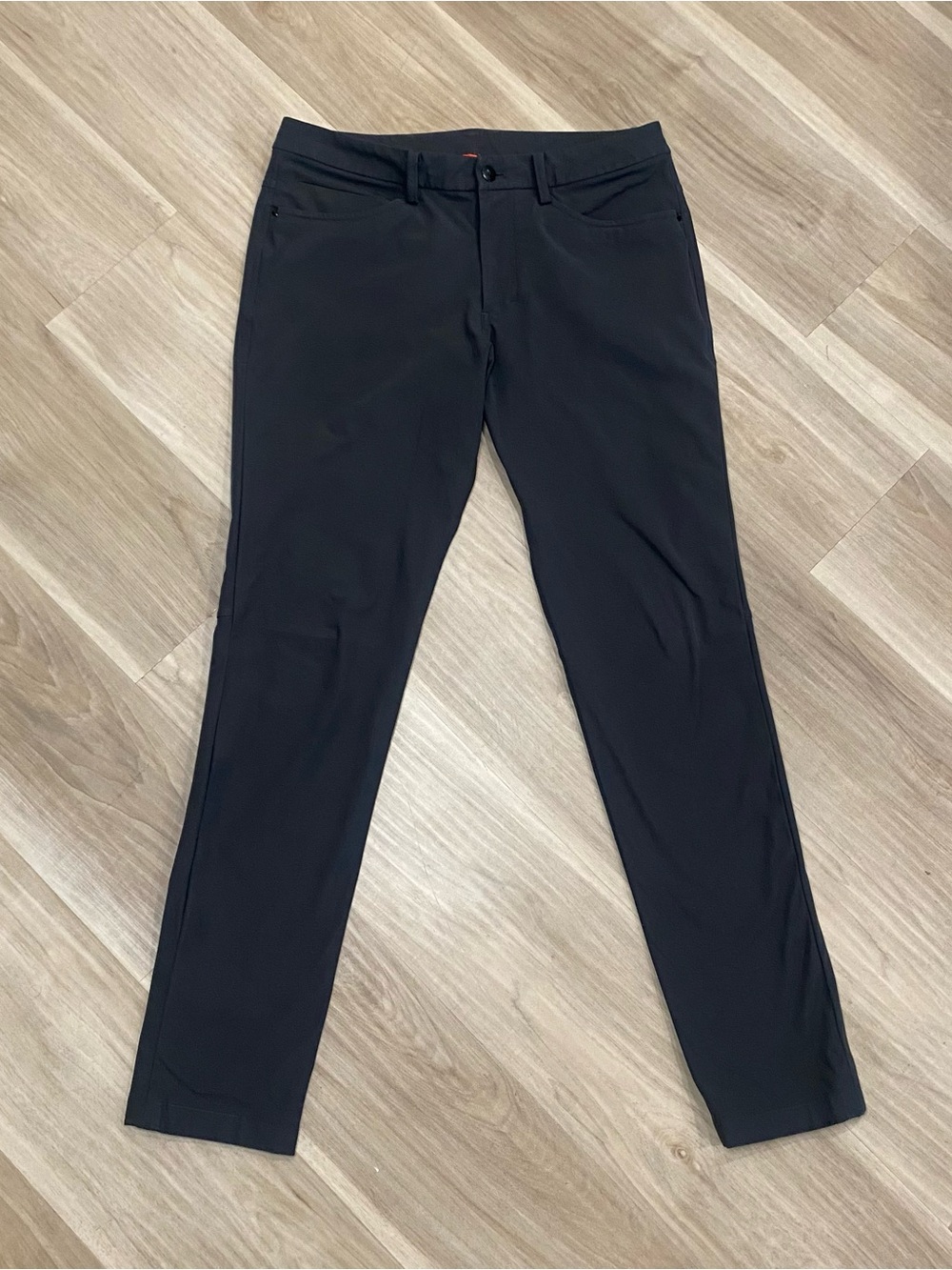 Lululemon Commission Pants Mens 31 Charcoal Grey ABC Slim Fit Golf 31x30